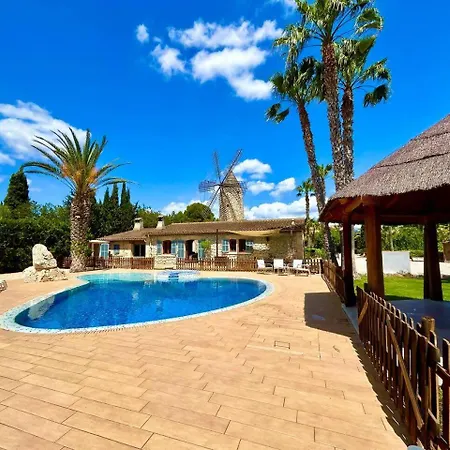 Hébergement de vacances Es Moli D'en Mig, Jacuzzi, Piscina Y Barbacoa